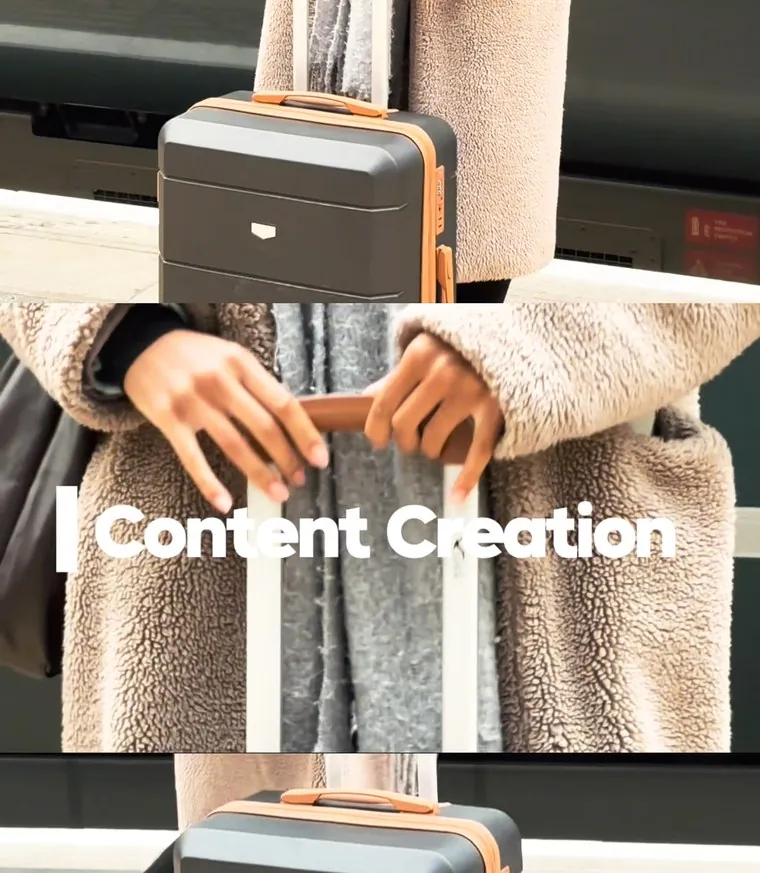 A creator filming product content for a TikTok Shop listing